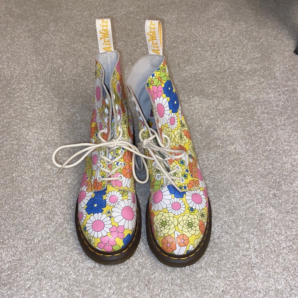 Floral Doc Martins